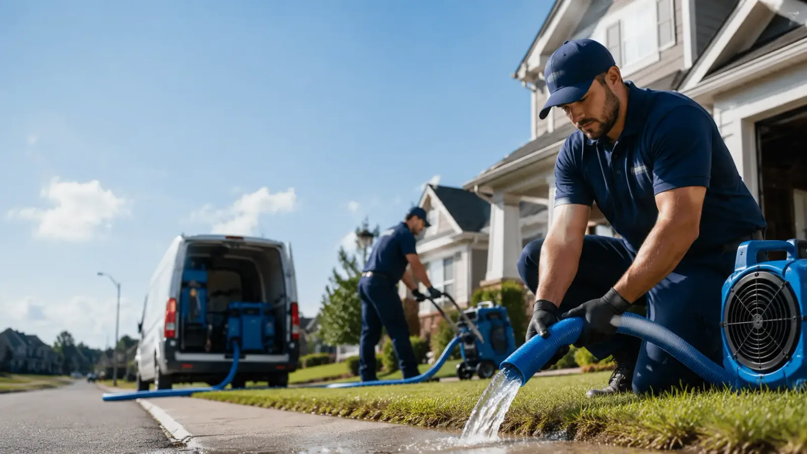 Flood Damage Restoration in Vinton, LA